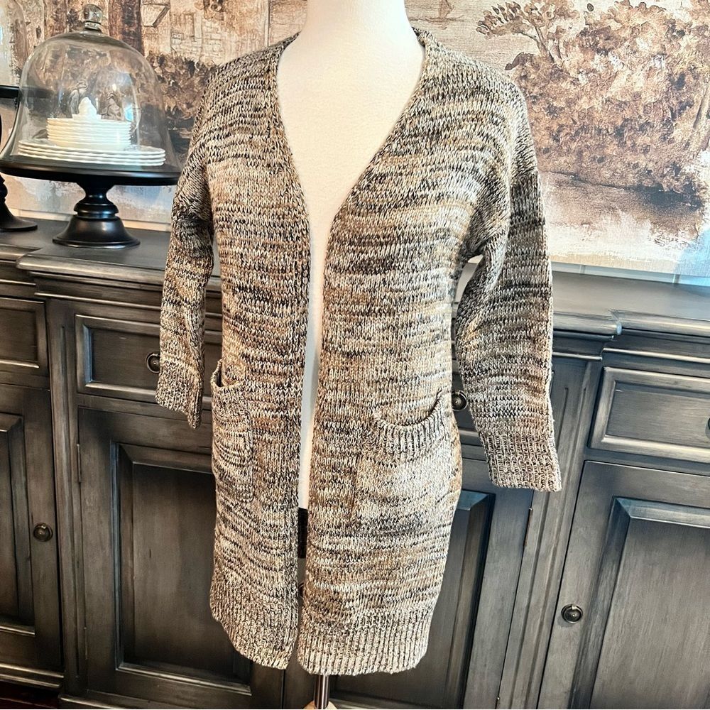 Eleter Costigan Cardigan Sweater Knit Size M